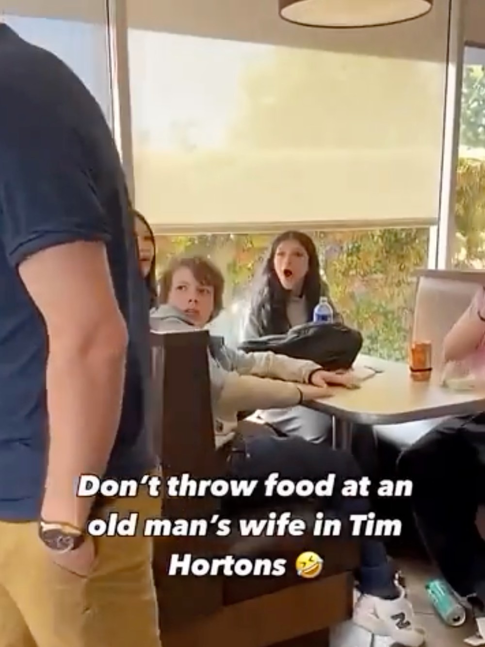 I’m an old man but I'd still punch anyone who disrespected my wife