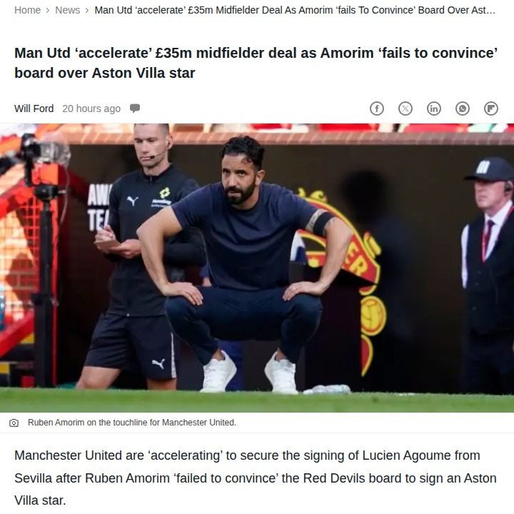 Red Devils Push for Agoume After Villa Snub
