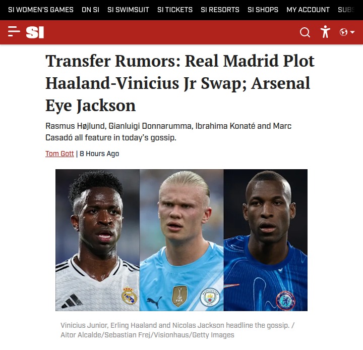 Galácticos Eye Haaland-Vini Jr. Blockbuster Swap?