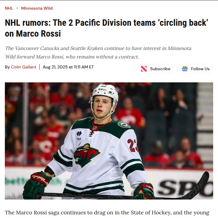 Could Rossi & McCann Swap Shake Up the Pacific?