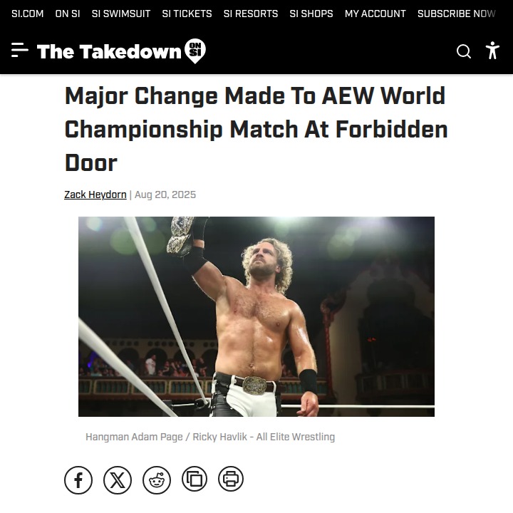Hangman vs. The Devil: Forbidden Door Stunner!