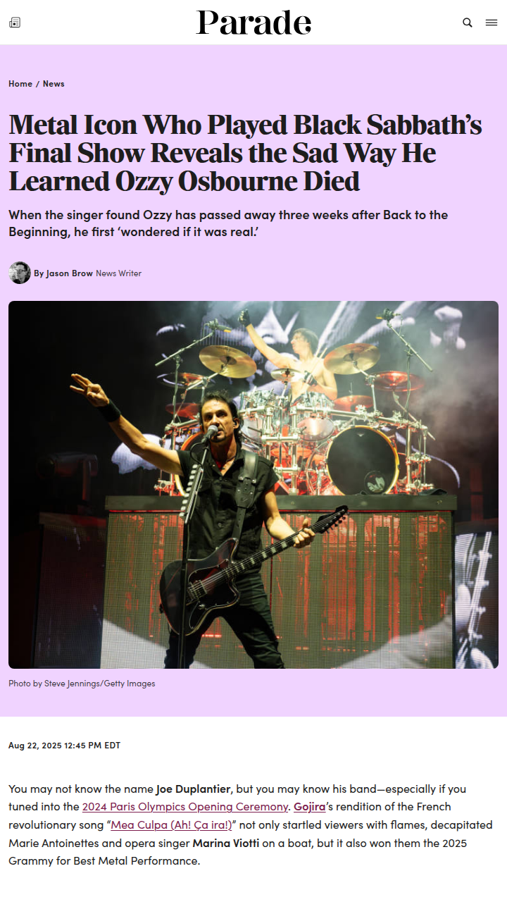 Ozzy’s Death Announced Mid-Show?! 😱