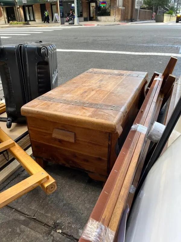Curbside treasure: Vintage cedar chest sparks nostalgia