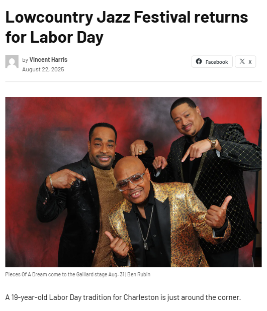 Charleston’s jazz scene heats up this Labor Day