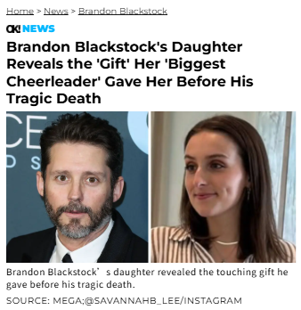 A daughter’s heartfelt tribute and a final gift