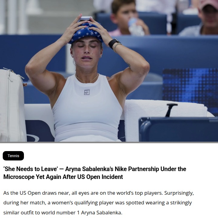 Nike Drops the Ball on Sabalenka’s Signature Look?