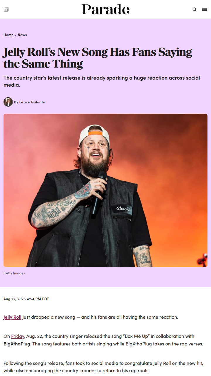 Jelly Roll Fans Want Rap Comeback! 🎤