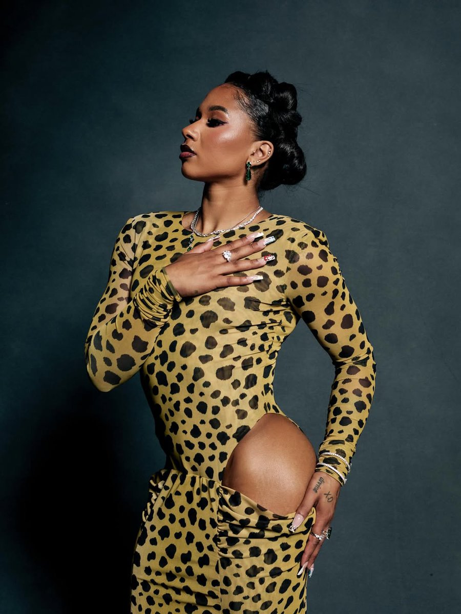 Jordan Chiles’ Animal Print Slay