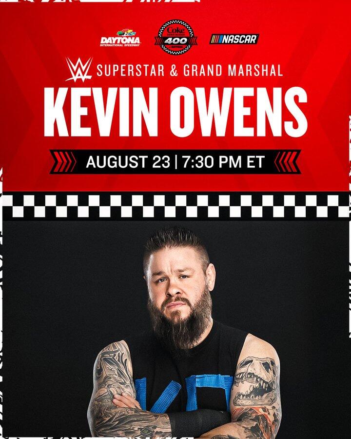 KO Steps In: Owens Replaces Mysterio at Daytona!