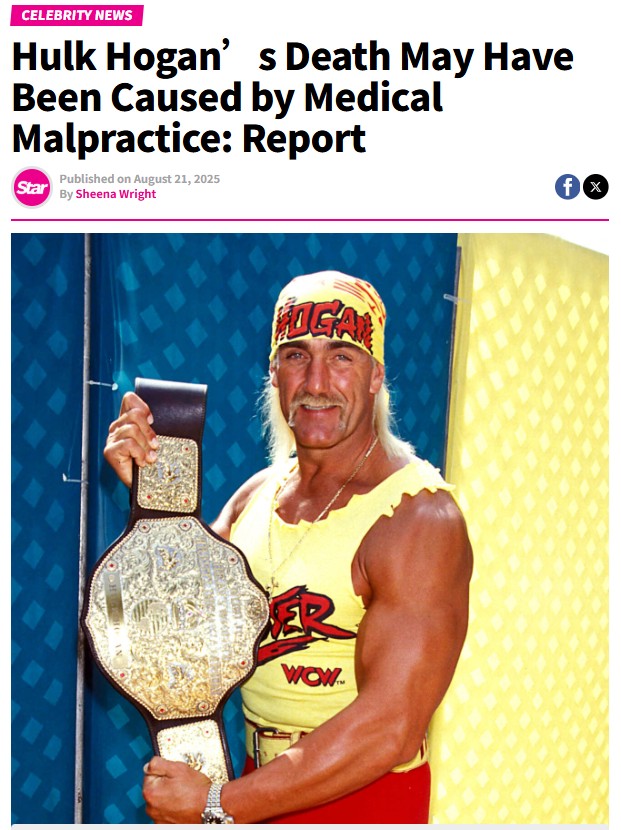Hulkster’s Final Round: Malpractice or Misfortune?