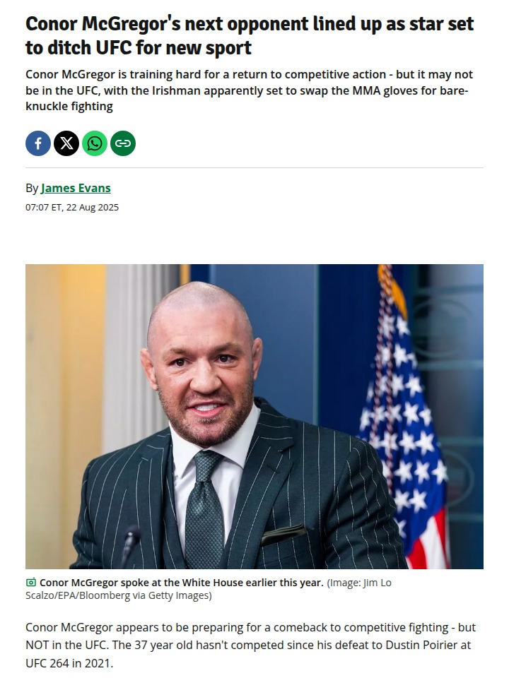 Notorious Eyeing BKFC? McGregor’s Next Move