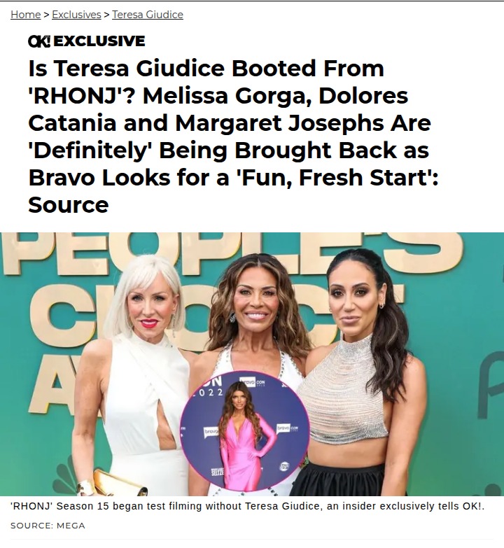 RHONJ shakeup: Teresa missing, new faces coming?