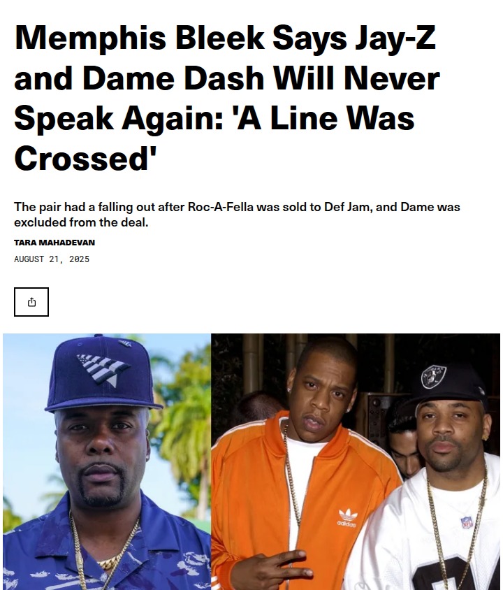 Jay-Z & Dame Dash Beef Hits No Return Point 😳
