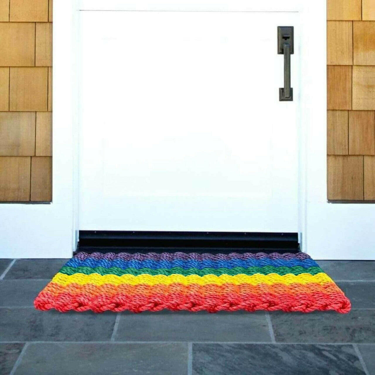 hoa banned a rainbow doormat as “political messaging
