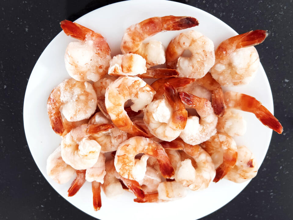 Radioactive Shrimp? Check Your Freezer!