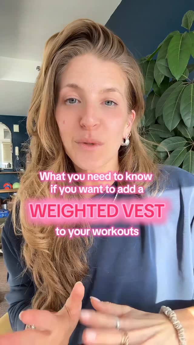 Why Everyone’s Strapping on Weighted Vests