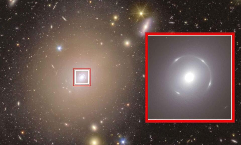 Galaxy Hides a Perfect Cosmic Ring?!