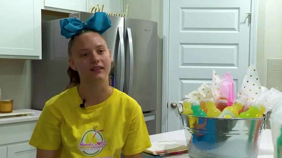Freshman’s lemonade stand changes lives in Hampton