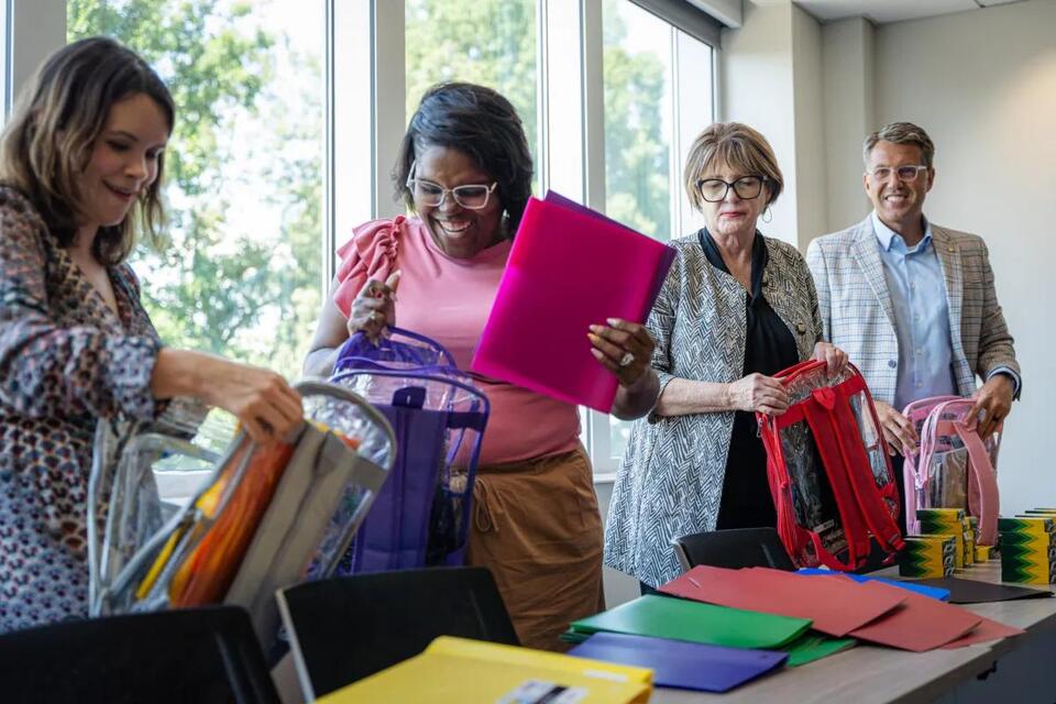 Birmingham volunteers make back-to-school brighter