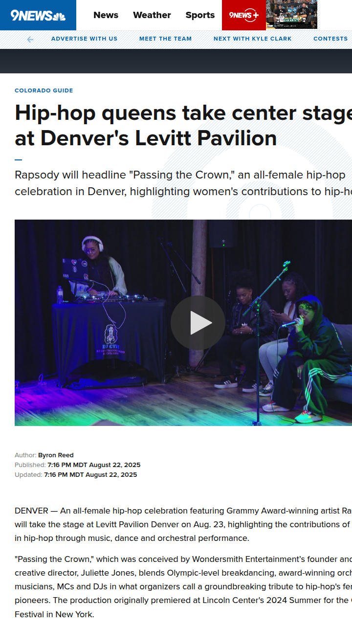 Denver’s hip-hop queens light up Levitt Pavilion