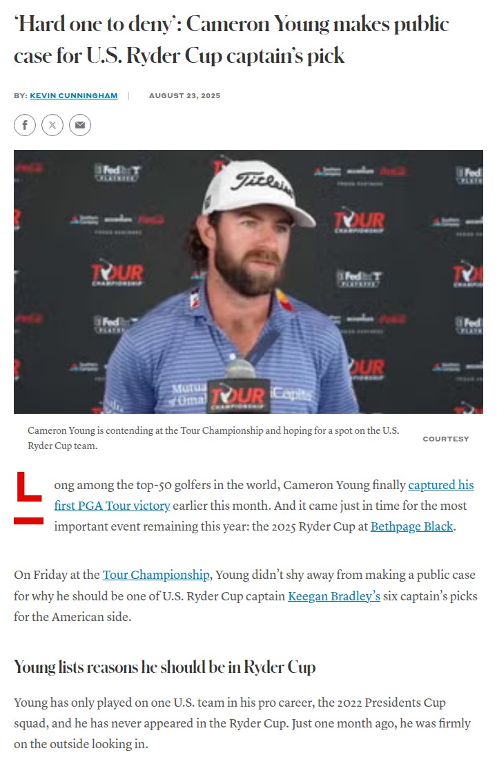 Can Cam Young’s Hot Streak Sway Captain Bradley?