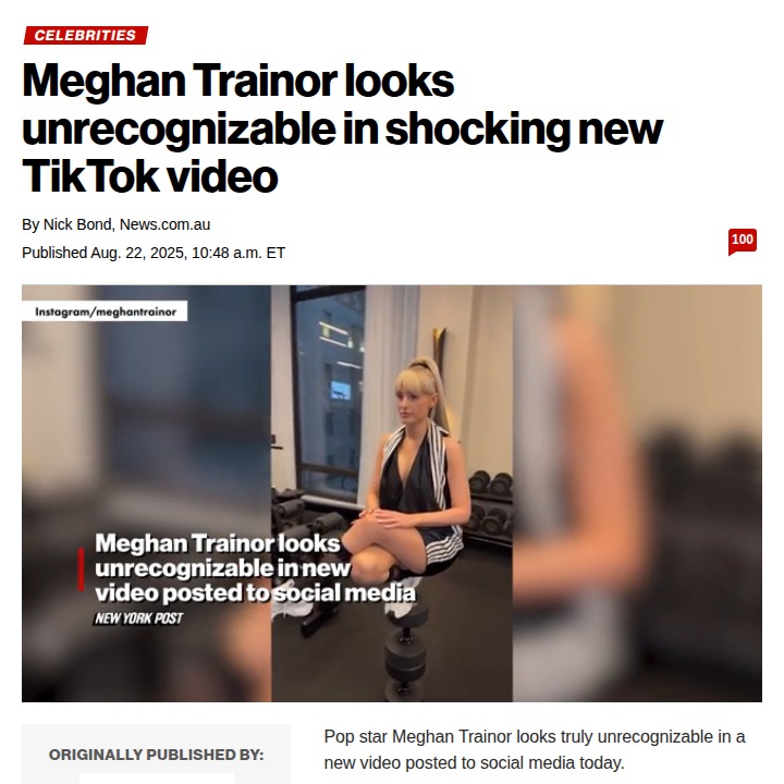 Meghan Trainor’s Wild TikTok Glow-Up 😱