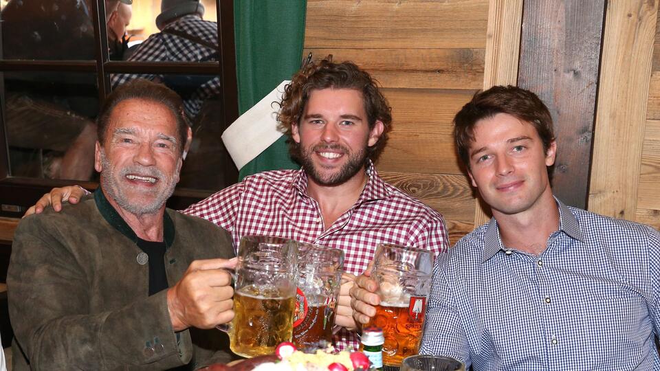 Arnold’s Son’s Glow-Up Steals Family Day