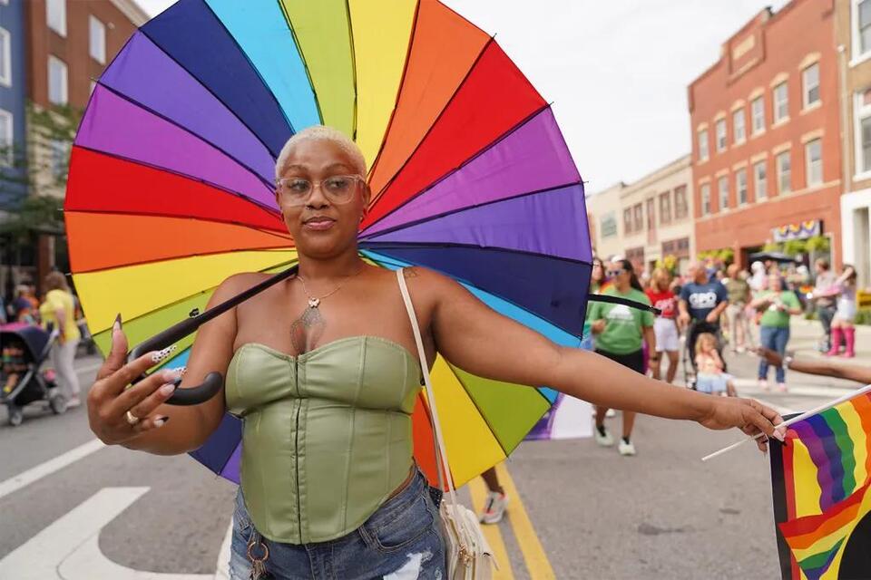Downtown Akron shines with unity and pride