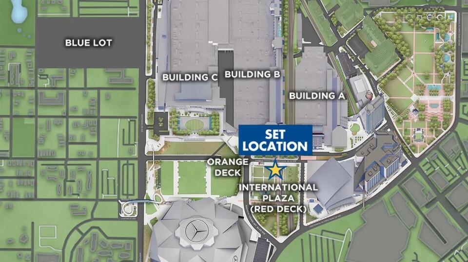Tennessee fans take over Atlanta for SEC Nation