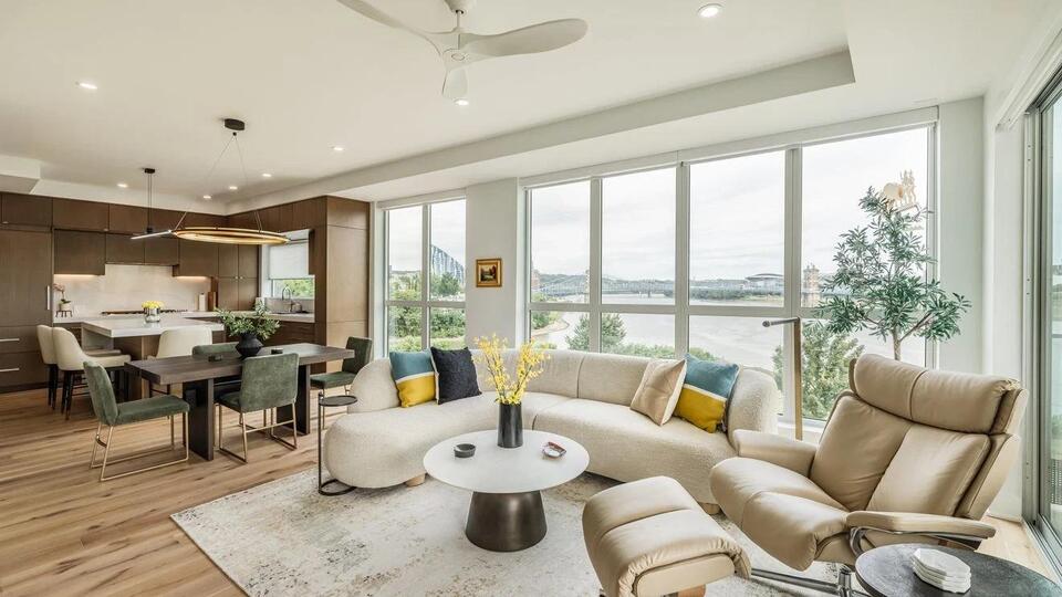 Riverfront condos in Newport top $1M