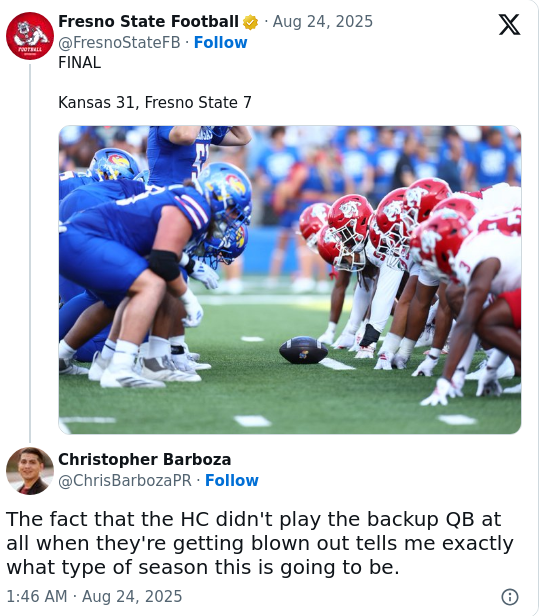 Fresno State fans react to tough Kansas loss