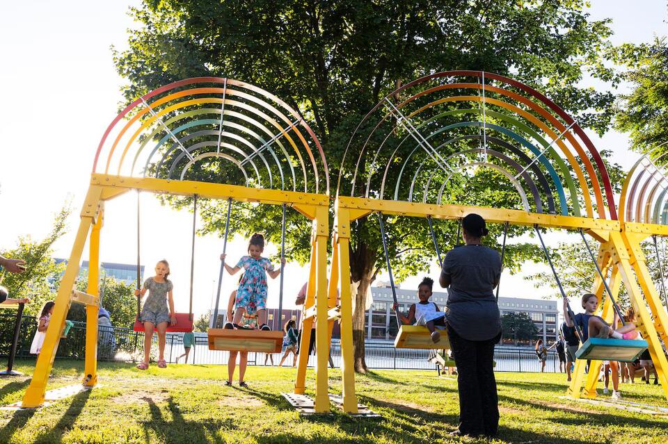 Grand Rapids riverfront turns magical