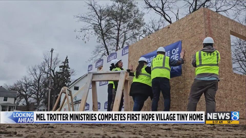 Grand Rapids’ first Hope Village tiny home opens