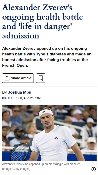 Sascha’s Insulin Drama: Is the ATP Doing Enough?