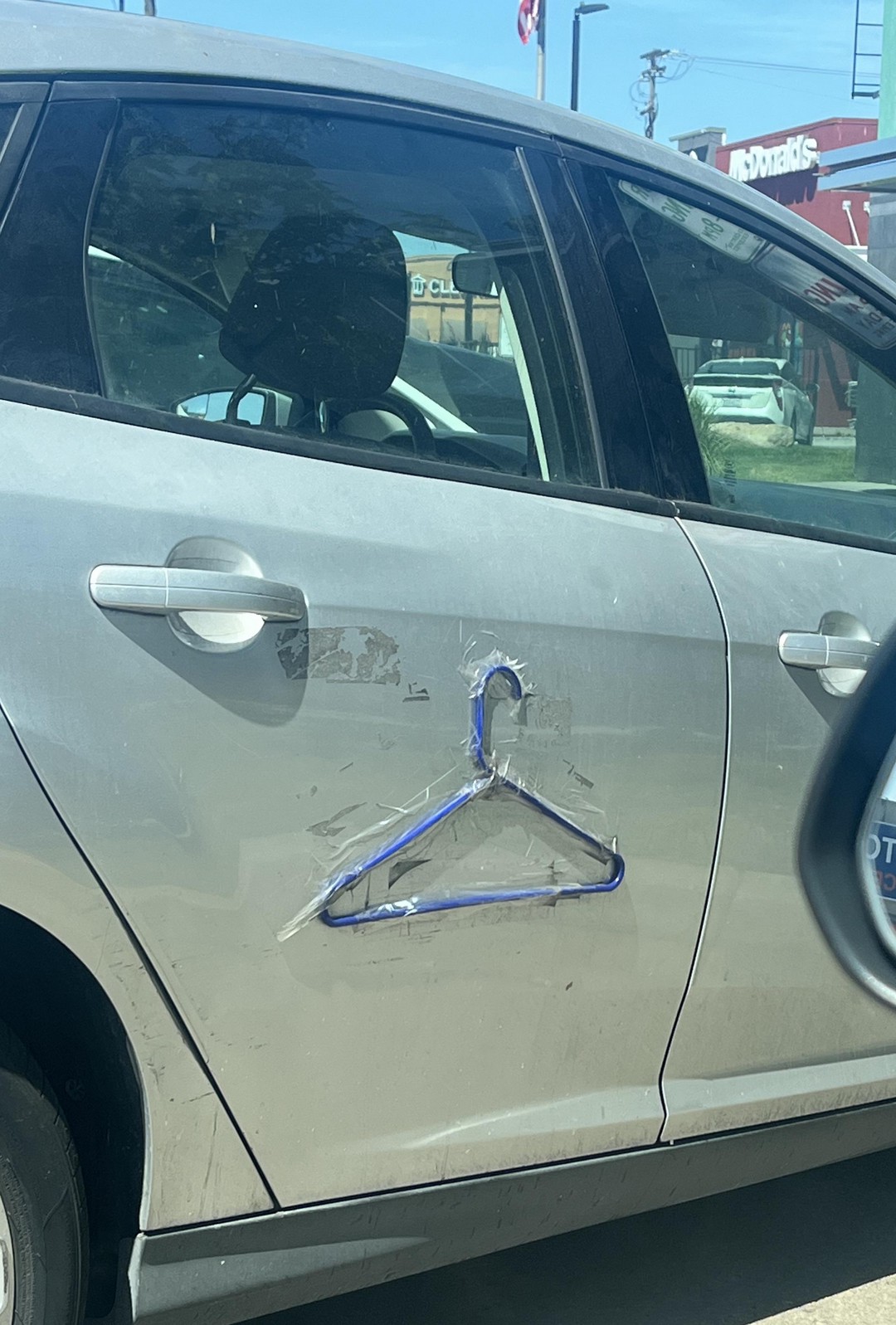 Saw This On A Car Today And I Have So Many Questions. 