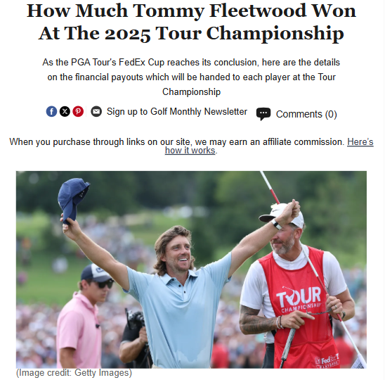 Fleetwood’s $10M Payday: East Lake Showdown