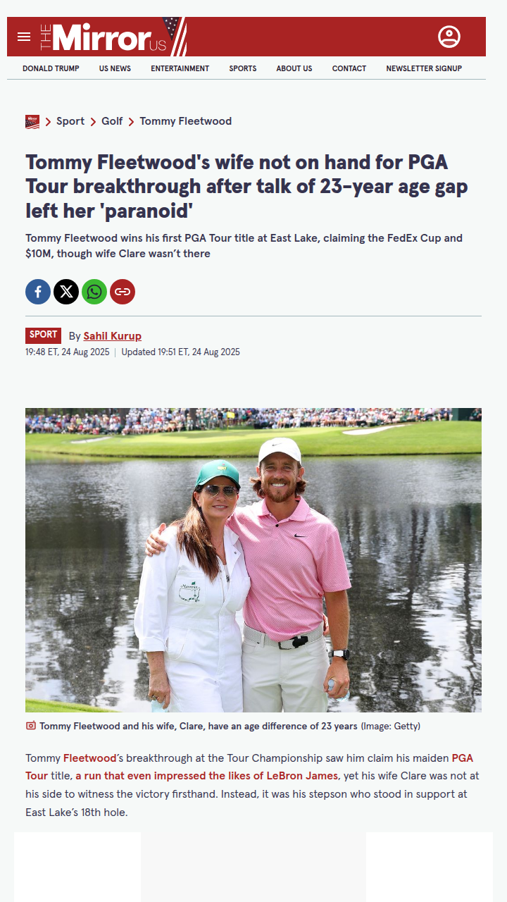 Fleetwood's Wife Misses Win—Age Gap Drama? 🏆