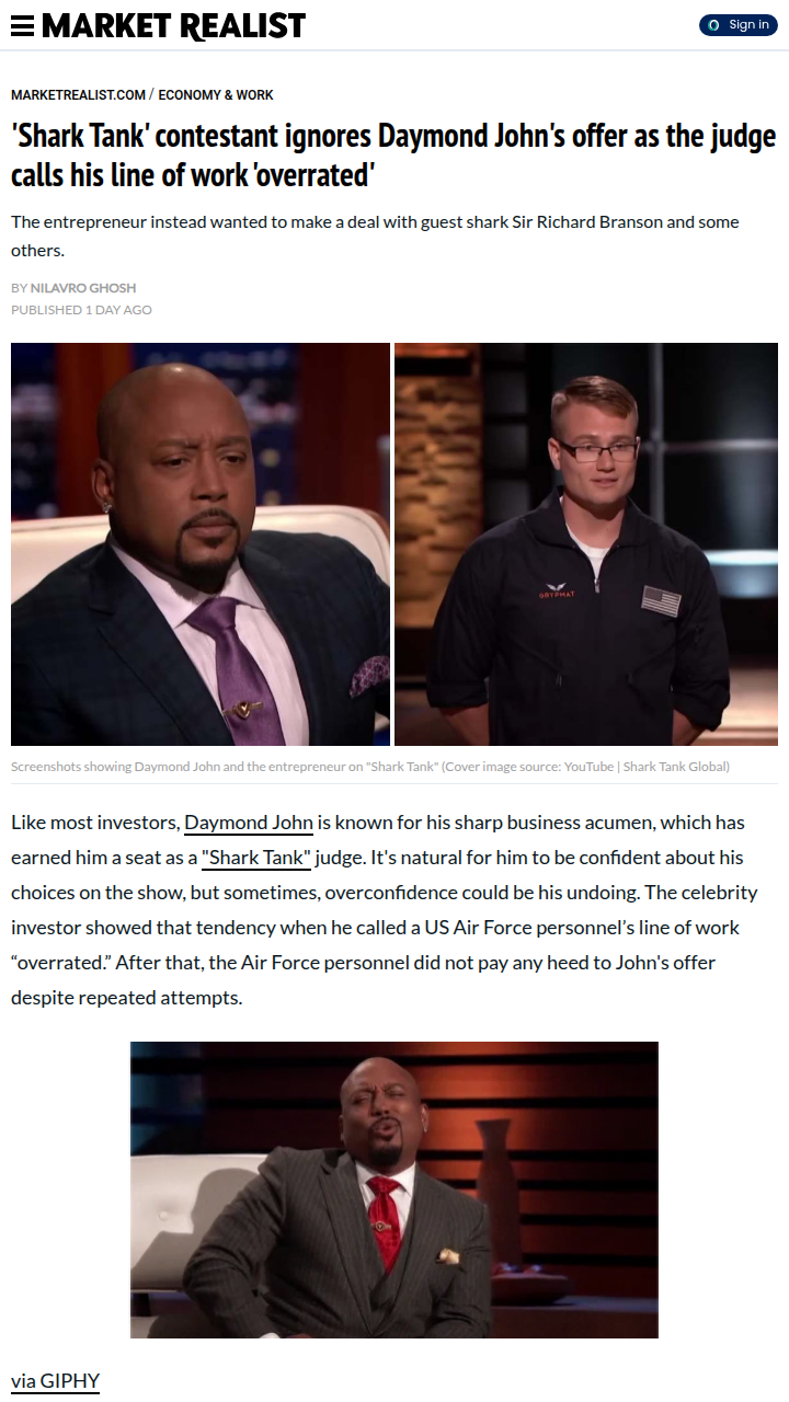 Daymond John’s ‘Overrated’ Comment Backfires 😬