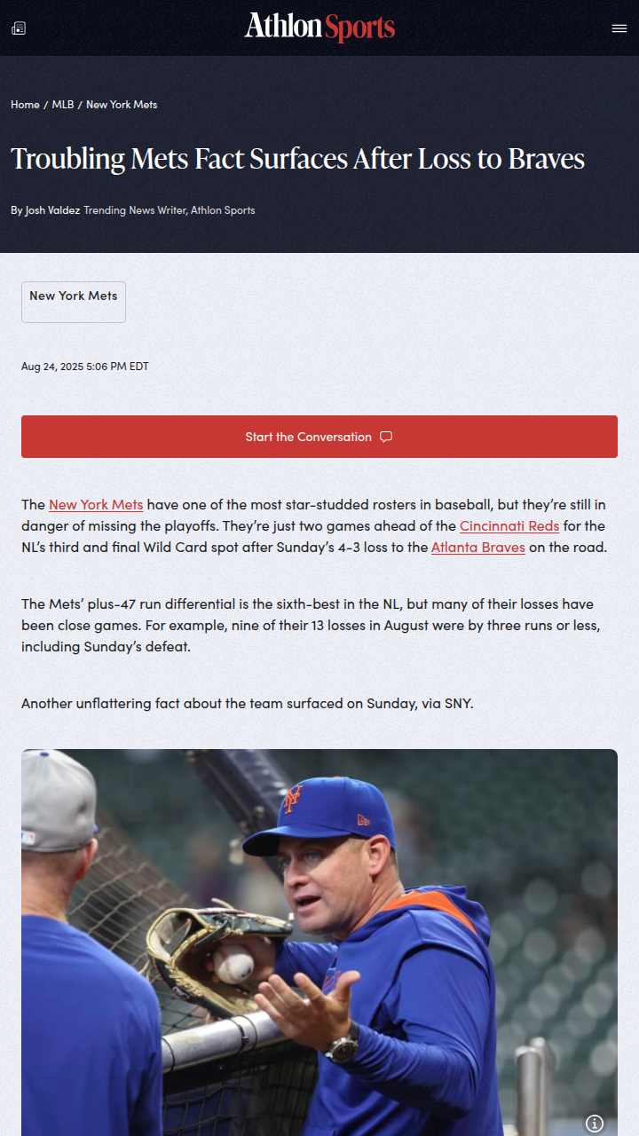 Mets’ late-game struggles worry fans