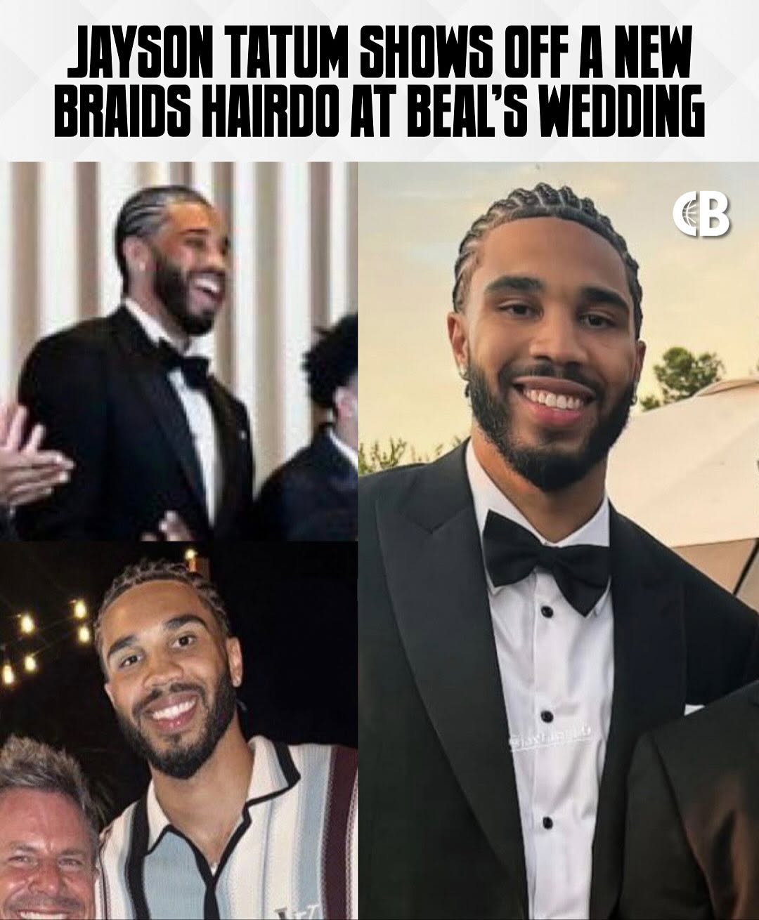 Tatum’s Bold Braids Stun Jaylen Brown