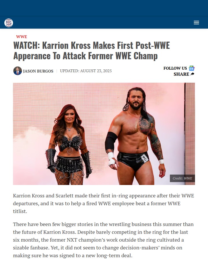 Karrion Kross Shocks GCW, Attacks Cardona!