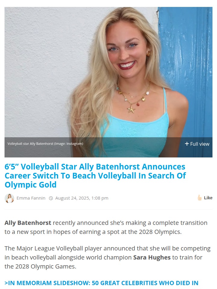 Ally Batenhorst Goes All-In for Olympic Beach Gold