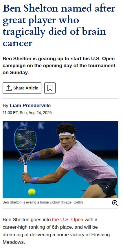 Shelton’s US Open Run: Honoring Uncle Todd