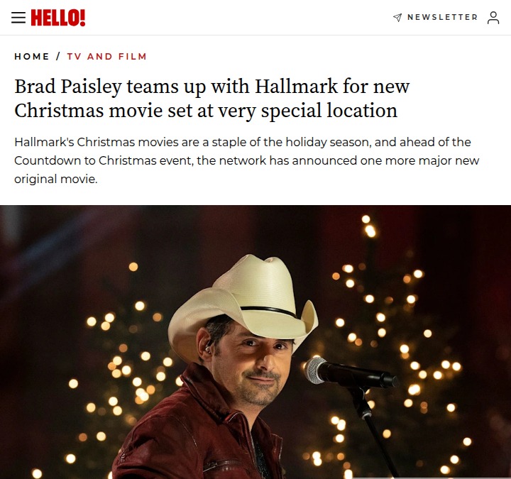 Brad Paisley brings Christmas magic to Nashville