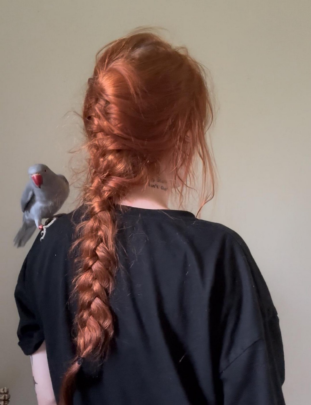 My overnight braid did not go as planned