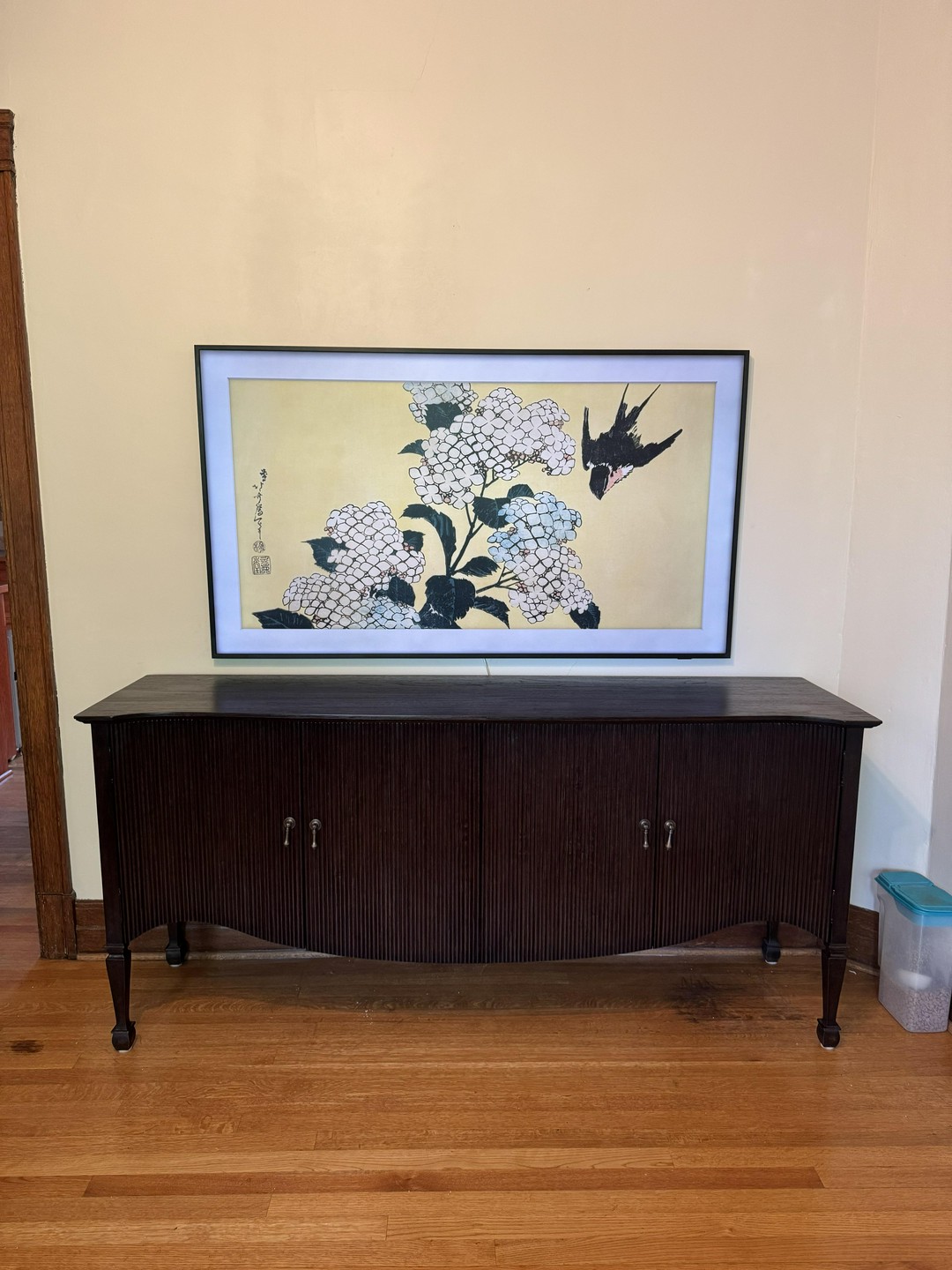 My TV looks weirdly low? And I need your opinion