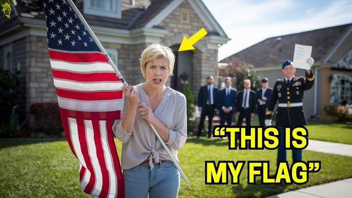 hoa banned american flags on memorial day