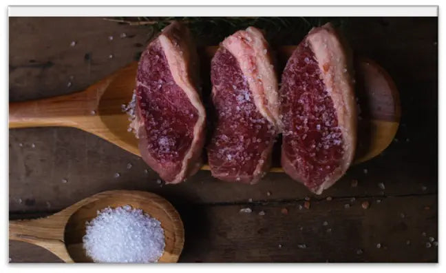 steak should only be salt + pepper. prove me wrong 🥩🔥