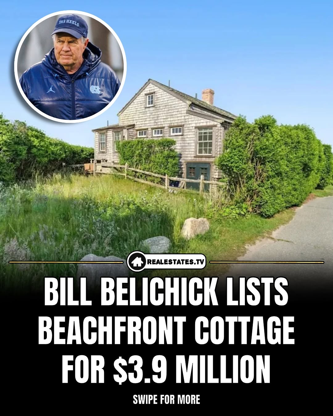 Belichick shakes up Nantucket before UNC debut