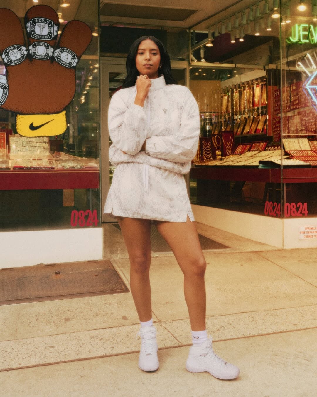 Vanessa Bryant’s Diamond Kobe Kicks Stole the Show